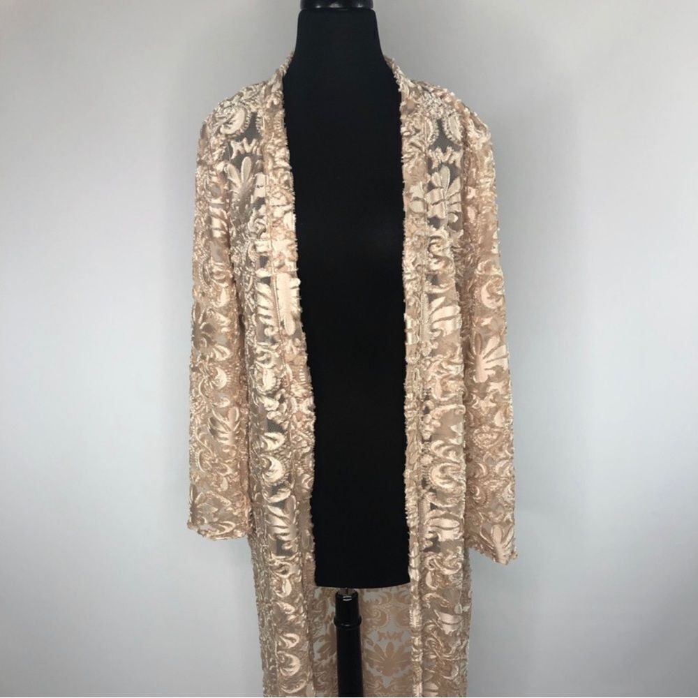 Silverado Ashley Lace Cream Duster | size S - Picture 2 of 9
